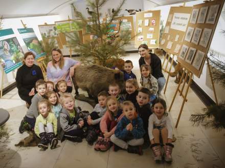 Wizyta dzieci z Przedszkola Publicznego w Strumieniu